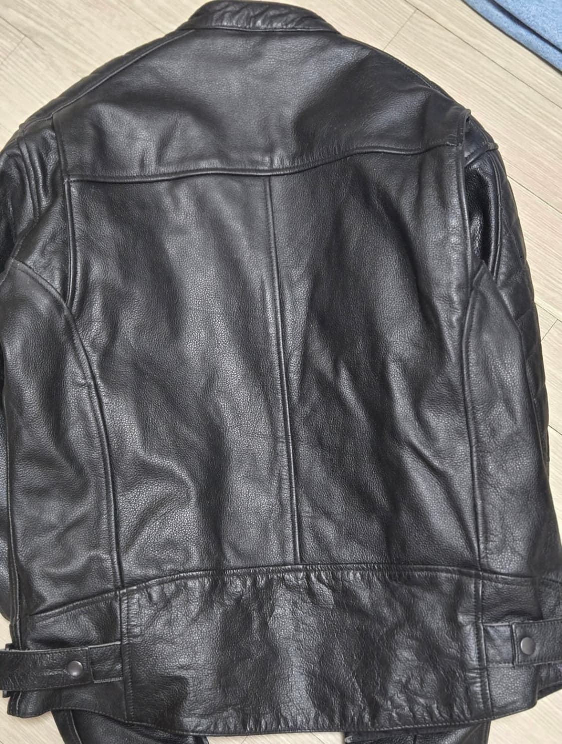 소가죽 레더 바이커 라이더 자이커 상품이미지3