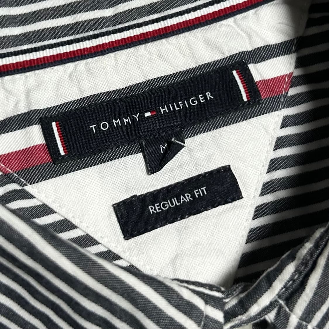 [M] Tommy 타미힐피거 스트라이프 반팔 셔츠 상품이미지5