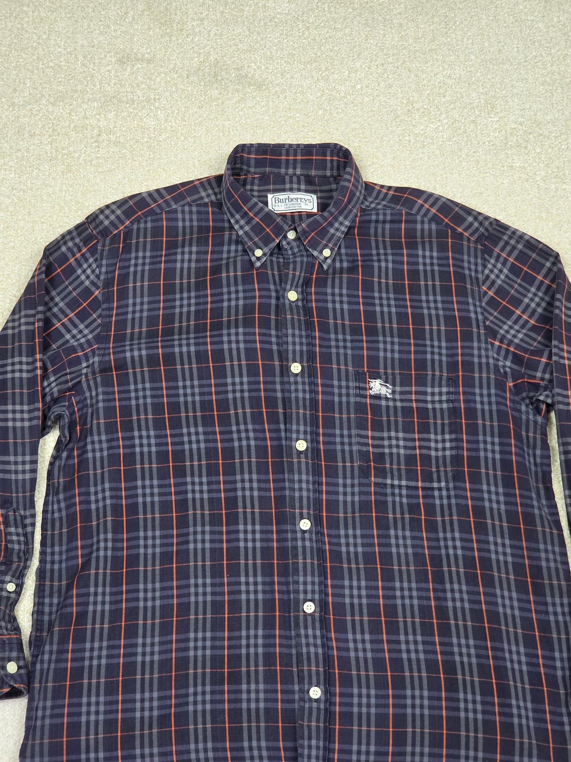 [버버리] 빈티지 체크 코튼 긴팔 셔츠 | S00115 상품이미지2