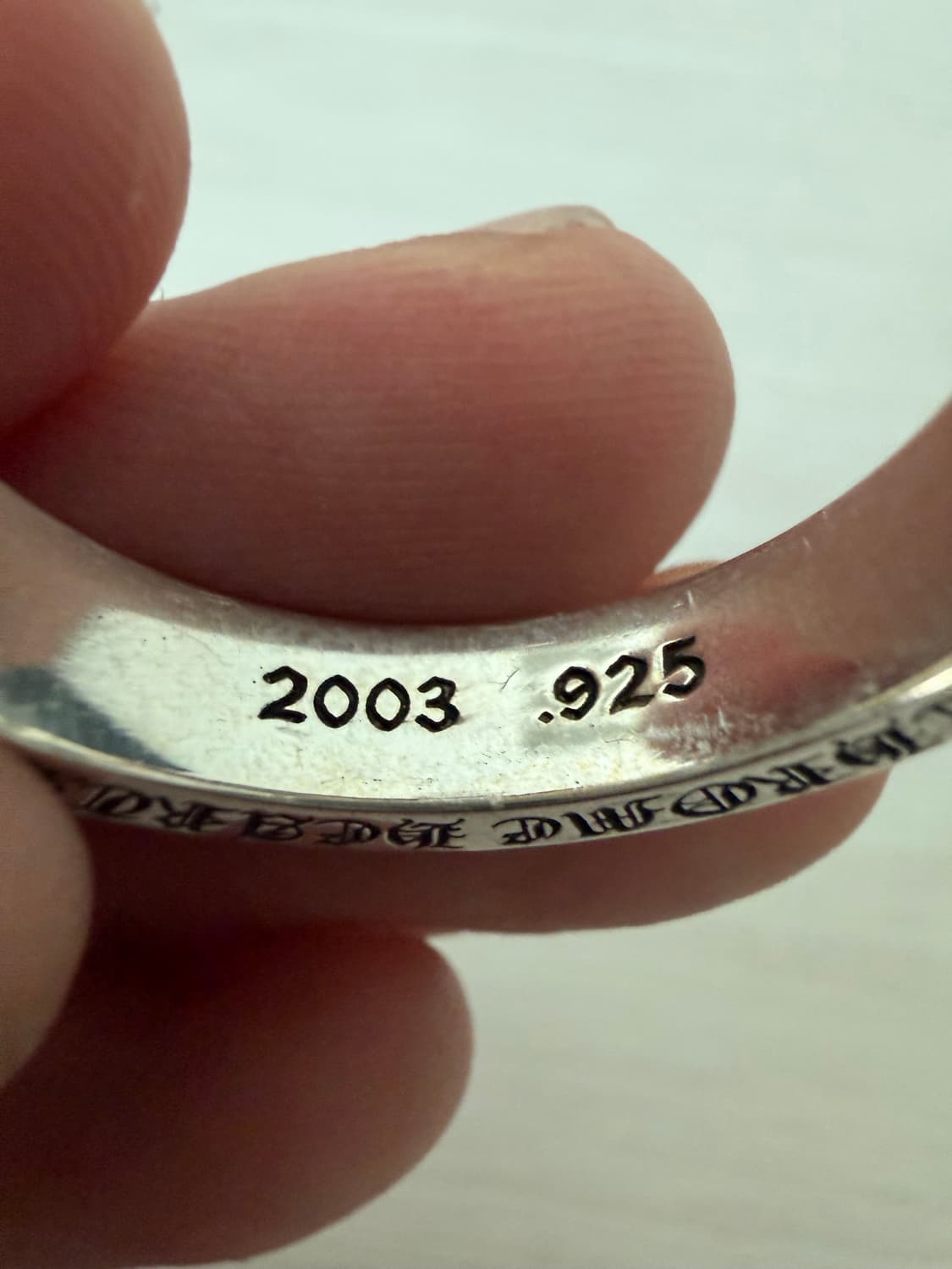 [us12] 크롬하츠 포에버 링 6mm 상품이미지4