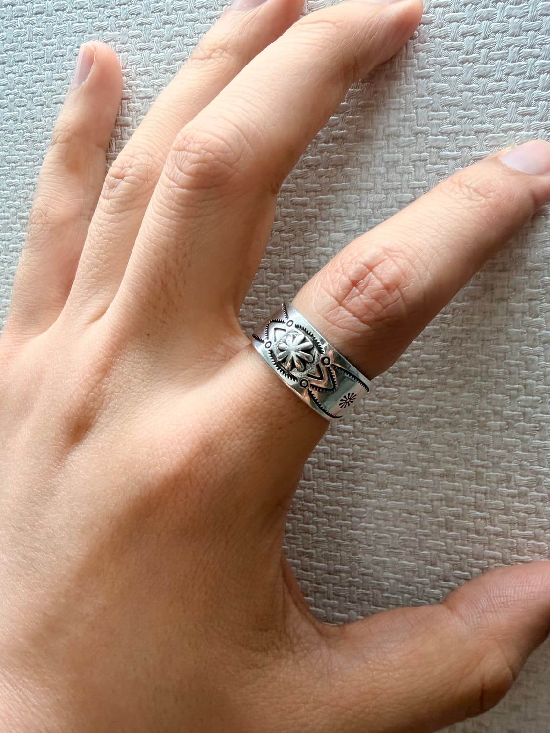 인디언 나바호 문양 주얼리 반지 상품이미지1