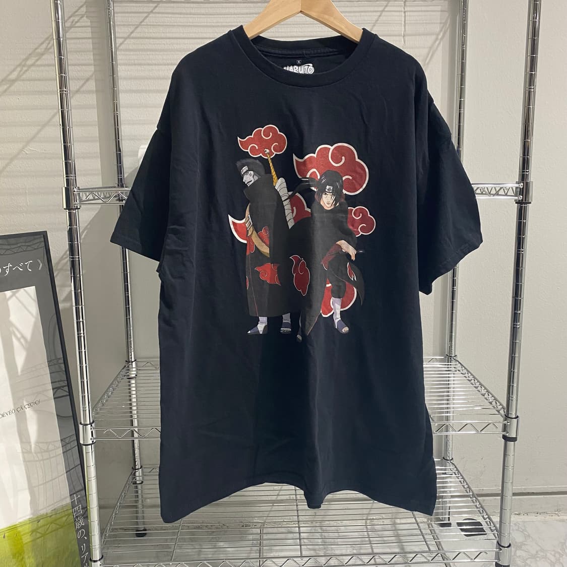 나루토 이타치 키사메 오피셜 애니메이션 티셔츠 상품이미지1