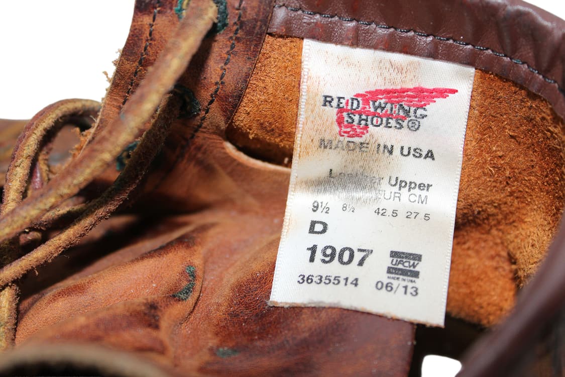 Red Wing 레드윙 1907 목토 레더 부츠 상품이미지9