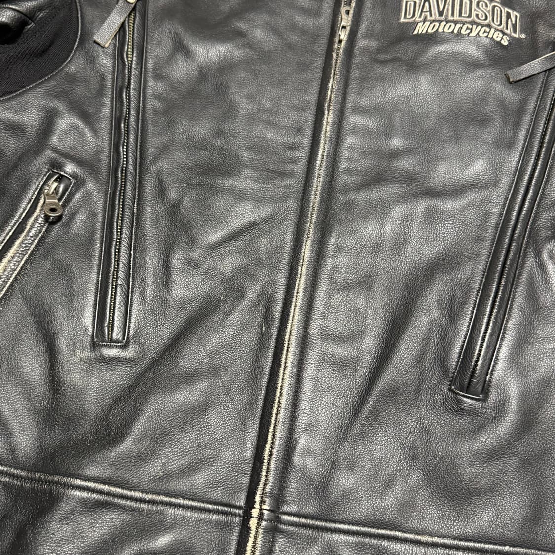 할리데이비슨 라이더 모타사이클 가죽 자켓 상품이미지6
