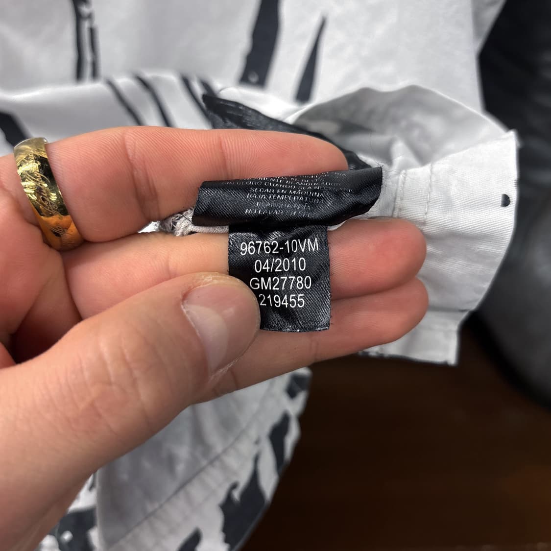 00s 할리데이비슨 빅 플레임 스컬 고딕 레터링 바이커 셔츠 N1187 상품이미지10