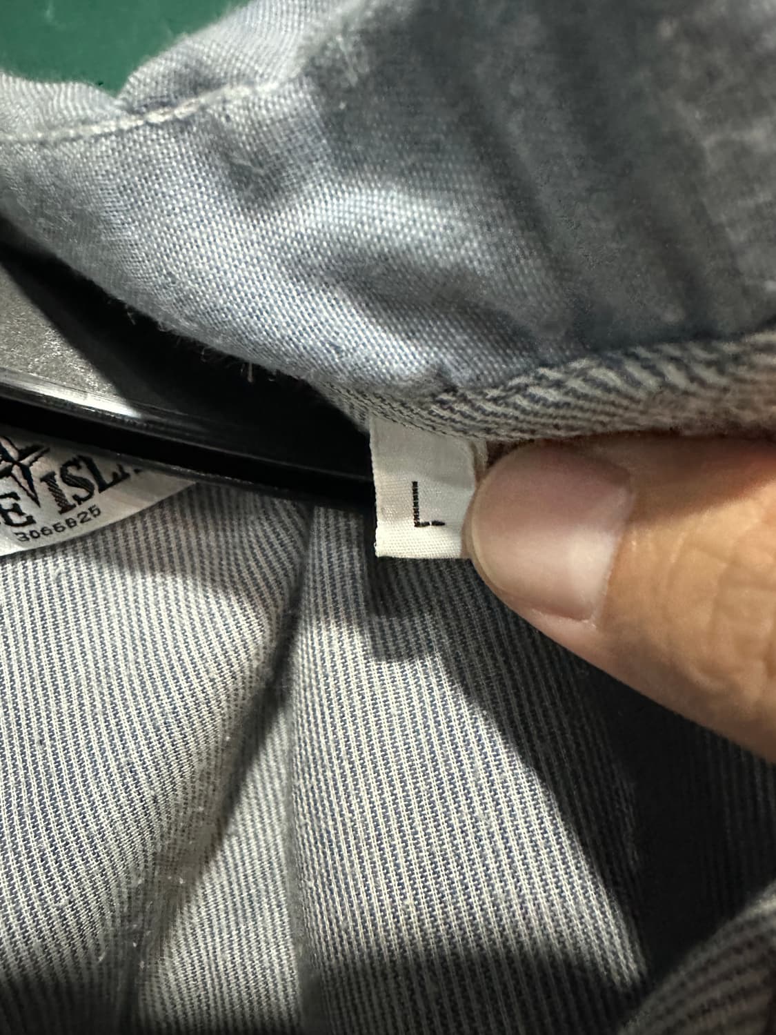 스톤아일랜드 샴브레이셔츠 L 상품이미지7