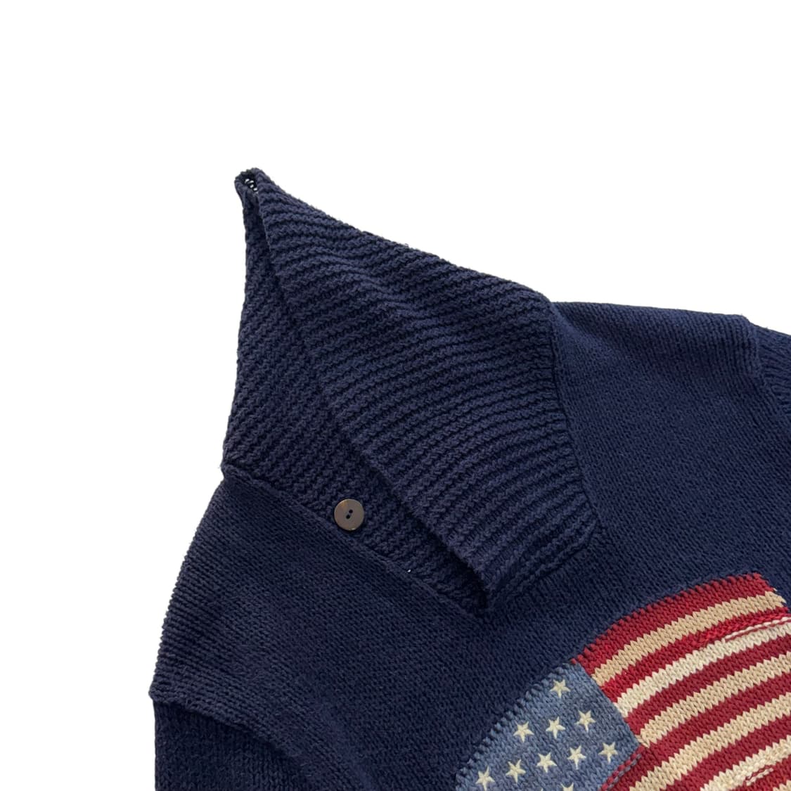 [100] 폴로 랄프로렌 성조기 숄카라 스웨터 니트 상품이미지4