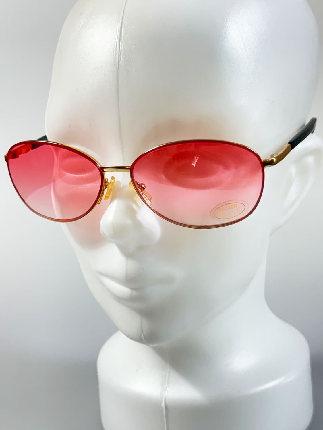 90s IXRON 무테 오벌 프레임 틴트 빈티지 선글라스 상품이미지8