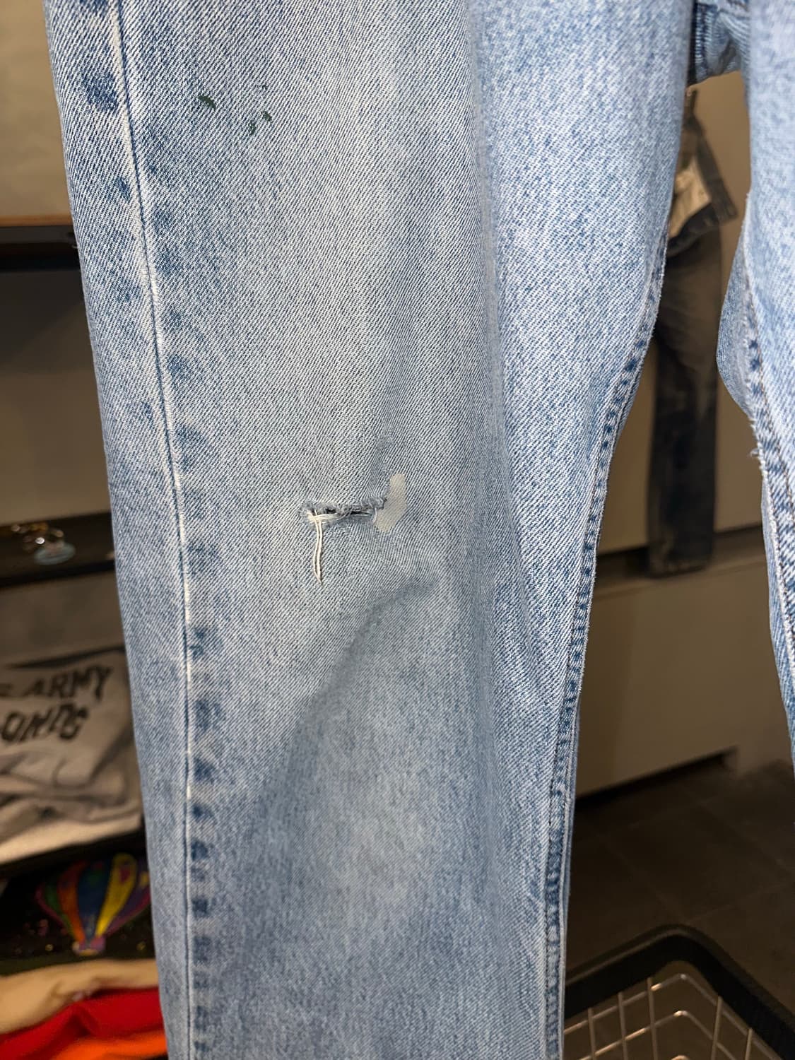 00’s Harley Davidson washed denim pants 상품이미지7