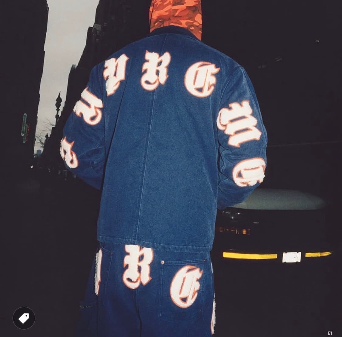 슈프림 올드잉글리쉬 캔버스 더블 니 페인터 팬츠 상품이미지6