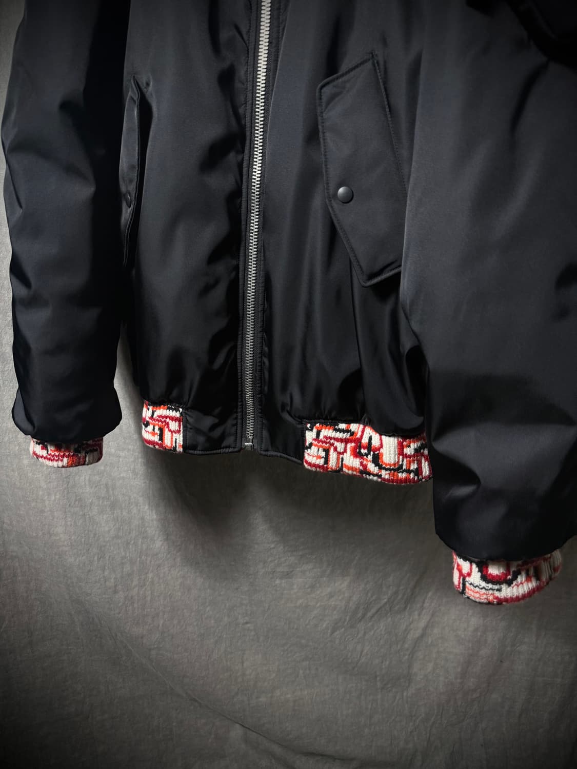 Prada x Raf Simons Re-Nylon Knit Bomber 상품이미지5