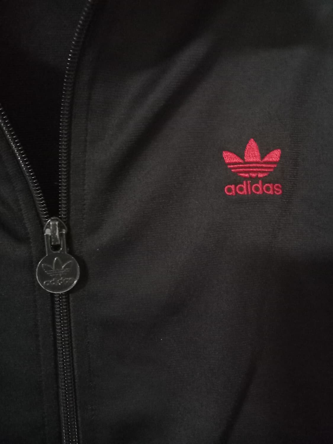 아디다스 검빨 블랙 트랙탑 저지 져지집업 90/S 상품이미지2