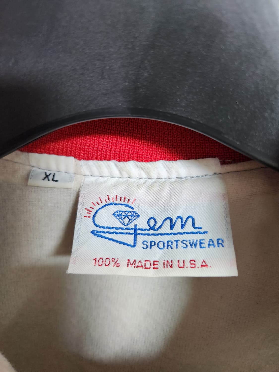 젬 스포츠웨어 90's U.S.A. 나일론 바시티 자켓 상품이미지3