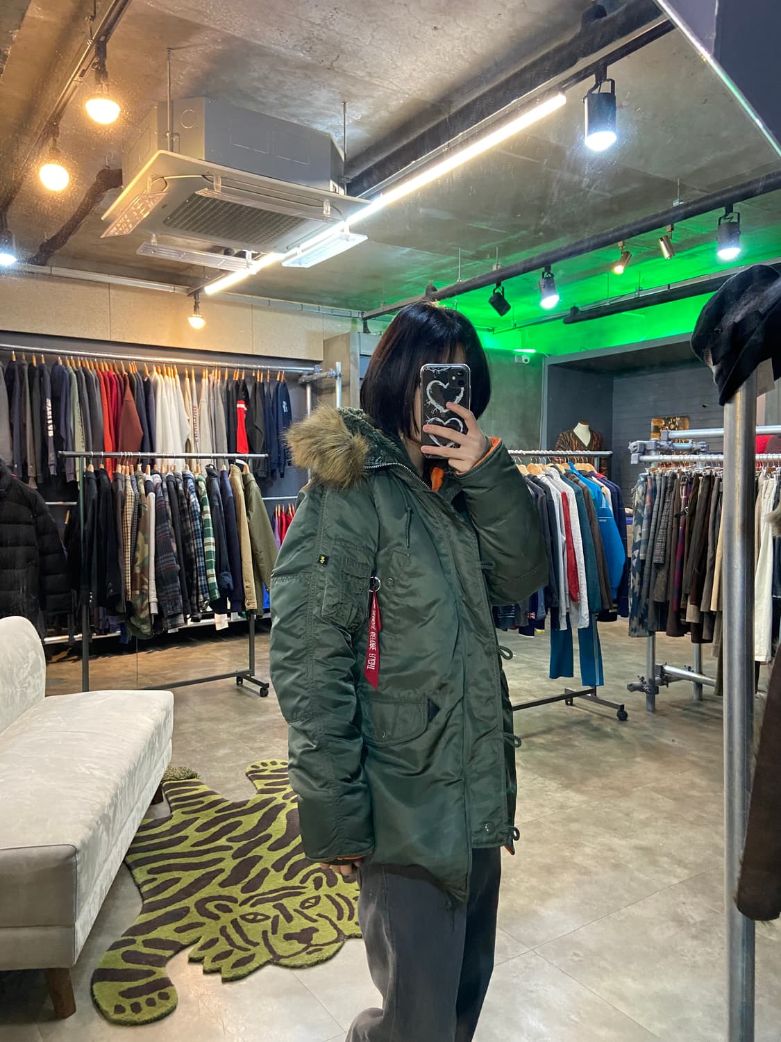 알파 인더스트리 N3B 자켓  상품이미지2