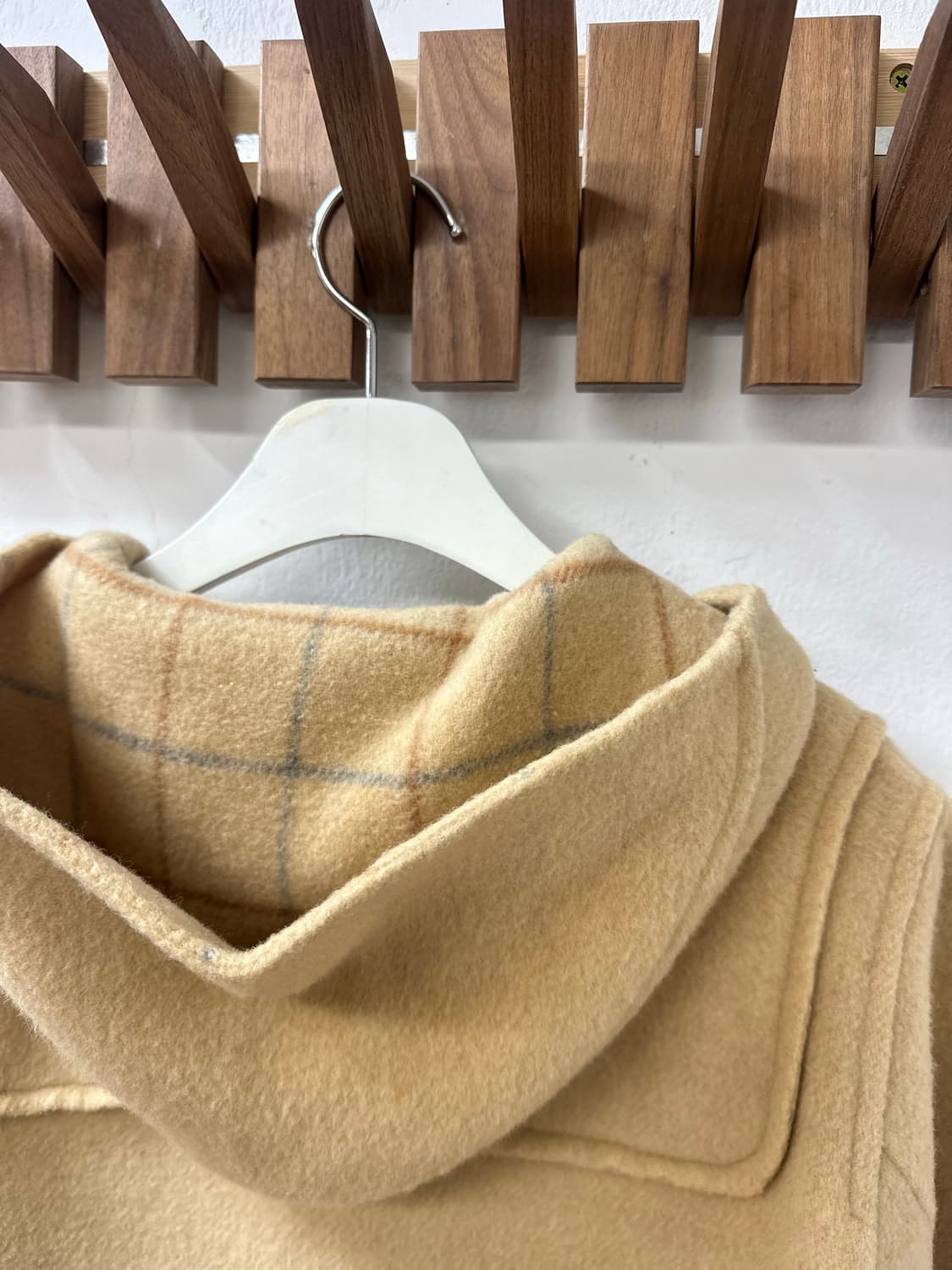 일본빈티지 더플 떡볶이 후드 코트  상품이미지4