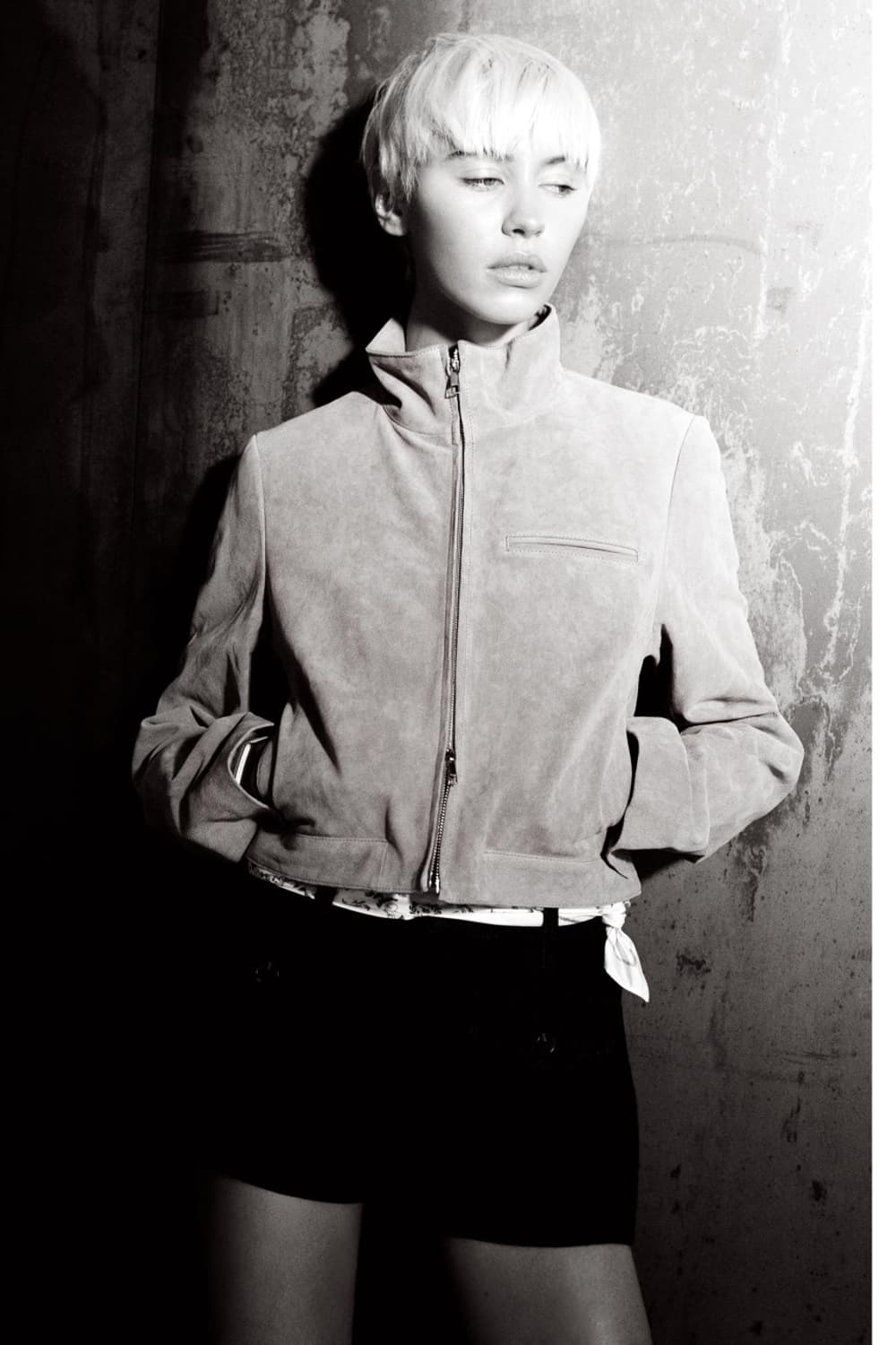 자라 스웨이드 레더 재킷 상품이미지4