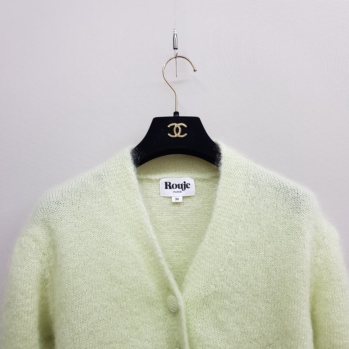 루즈 Rouje 노노 브이넥 가디건 34사이즈 상품이미지3