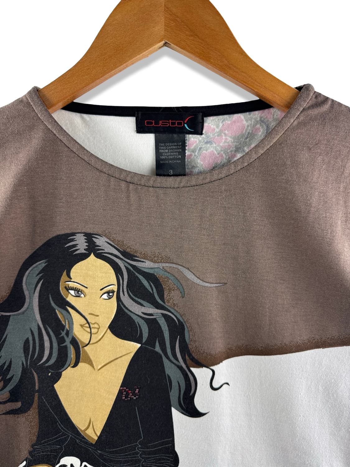 Custo Barcelona 오리엔탈 그래픽 롱슬리브2872 상품이미지3