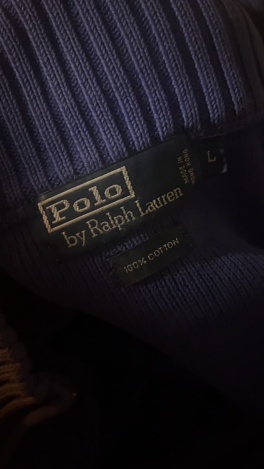 (급처)폴로 집업 니트 상품이미지2