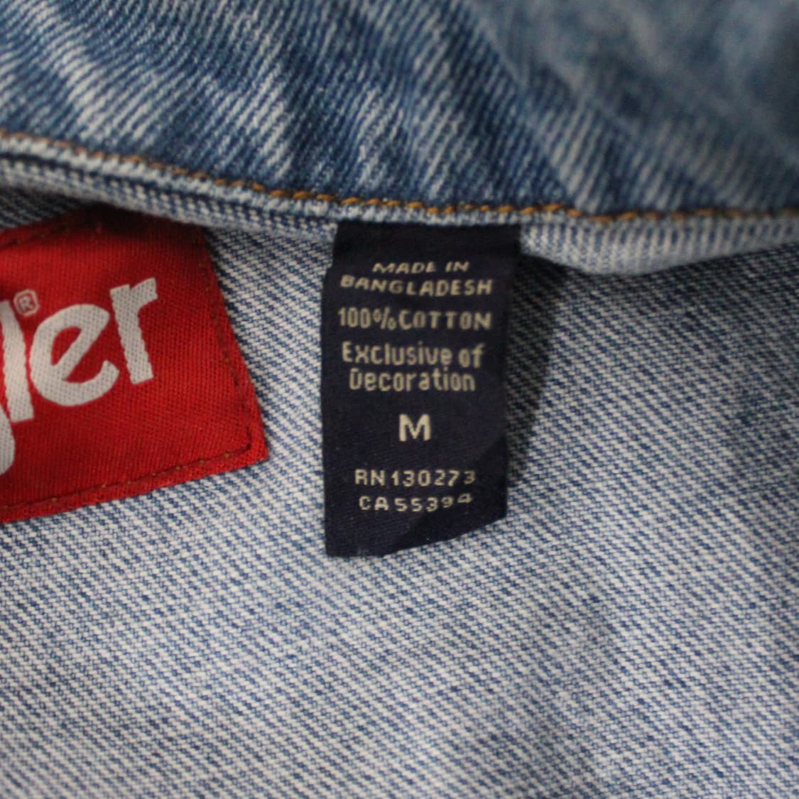 Wrangler  랭글러 데님 트러커 자켓 L027 상품이미지6