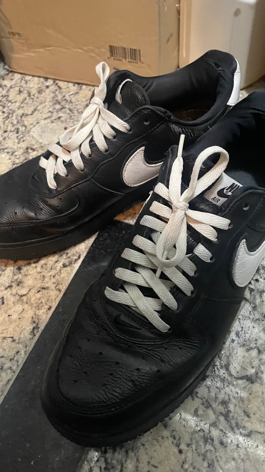 나이키 에어포스qs 검흰 290 상품이미지1