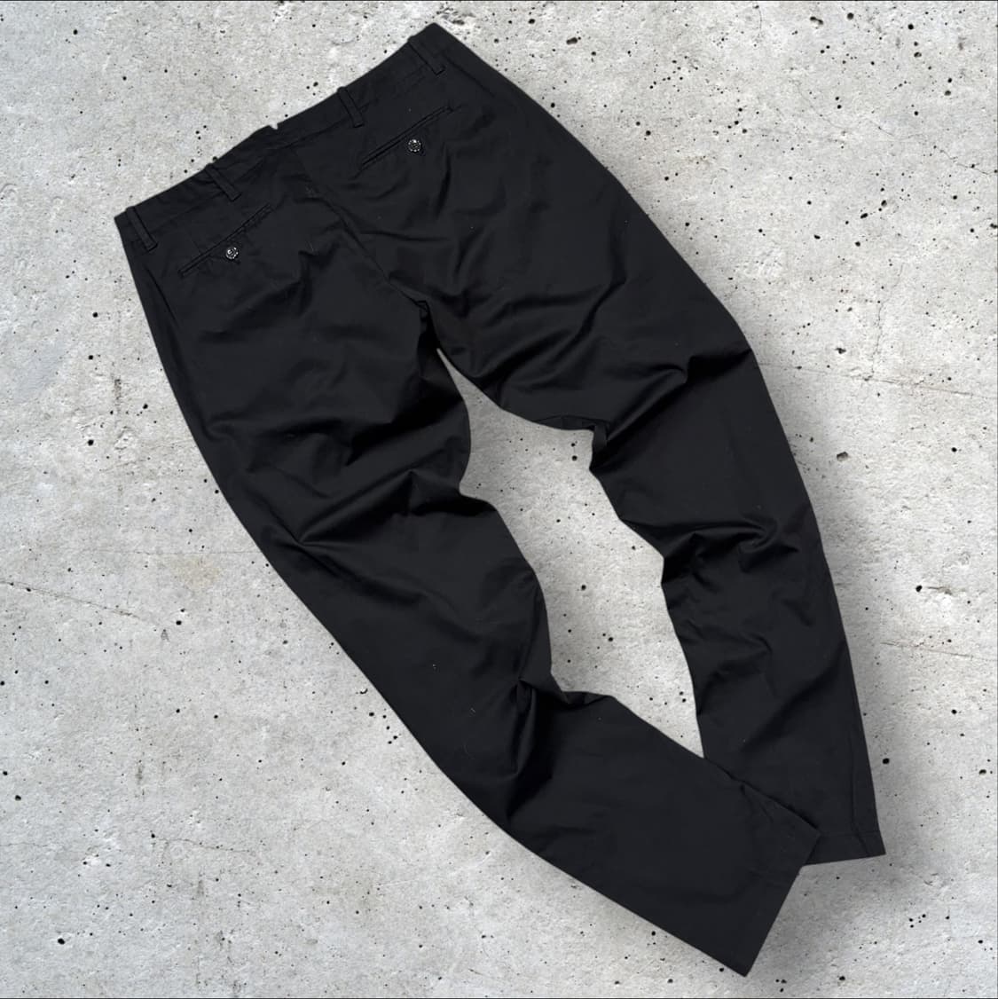 [50] C.P.씨피컴퍼니 수입택 블랙 면바지 새상품 C323 상품이미지2