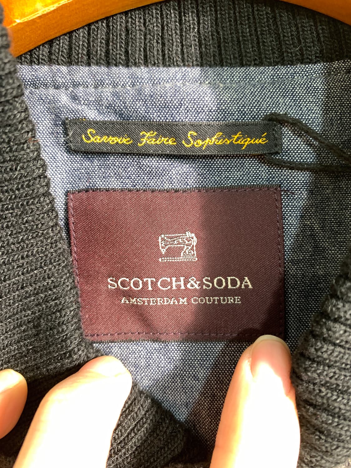 scotch&soda 빈티지 울혼방 바시티 자켓  상품이미지7