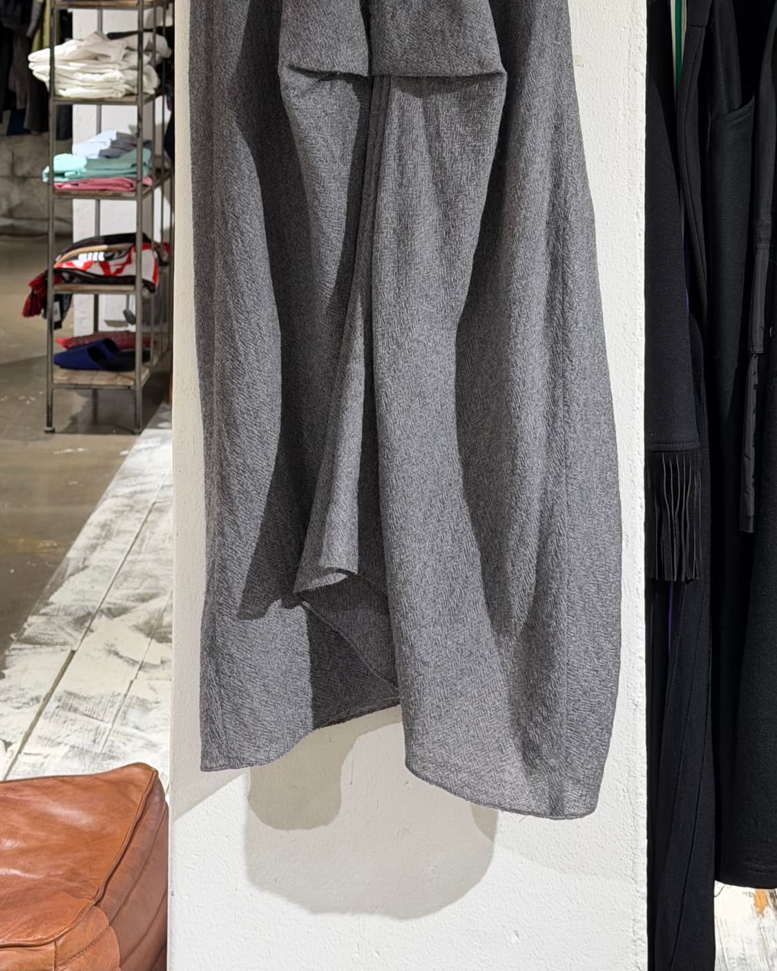 모르간 르 페이 그레이 드레이프 롱 스커트 상품이미지6