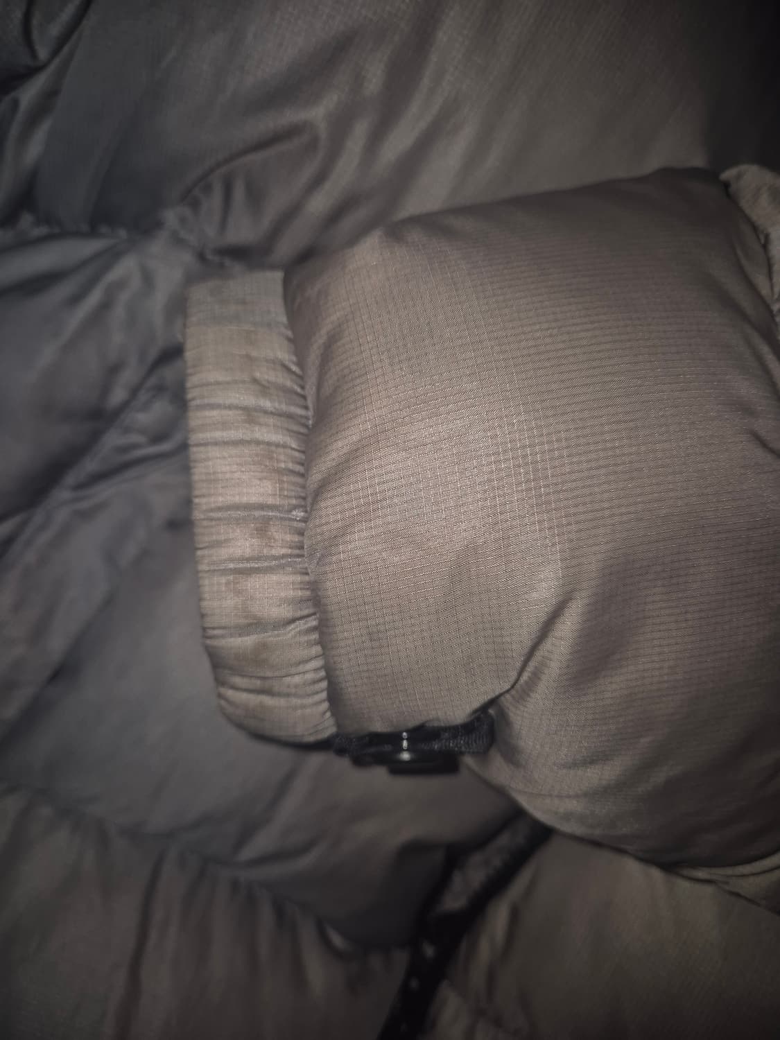 눕시 센터로고 700 그레이 L 상품이미지5