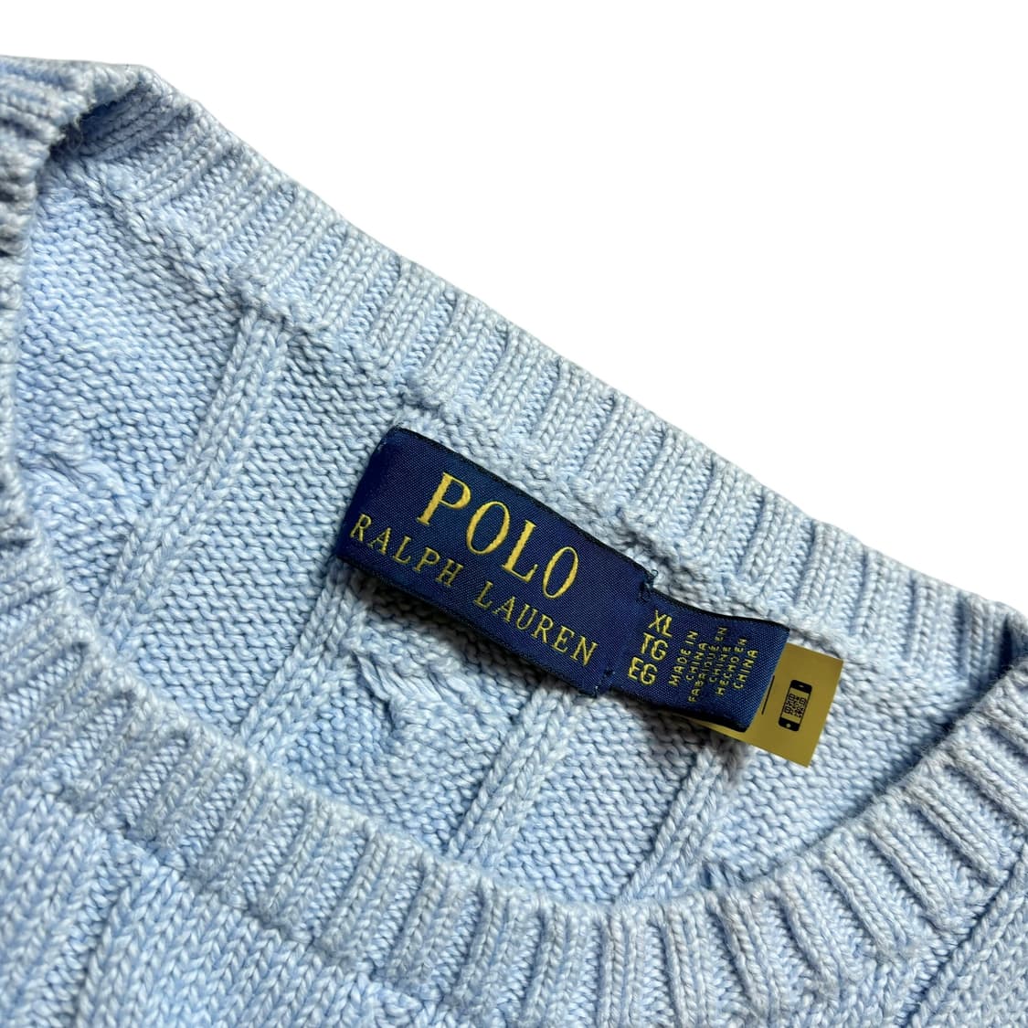 폴로 꽈배기 니트 상품이미지3