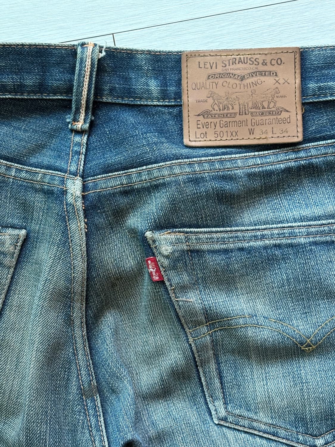 리바이스 501 - Big E 하드 워시드 상품이미지5