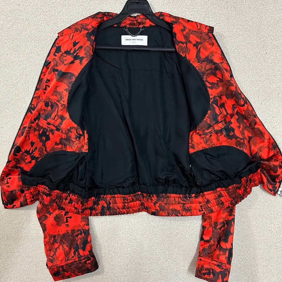 (M~L) 드리스 반 노튼 플로럴 프린트 자켓 상품이미지7