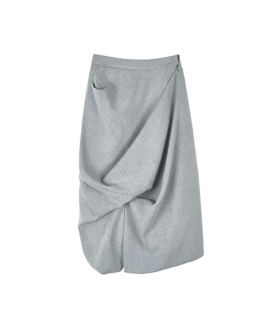 Repos midi drape skirt 상품이미지3
