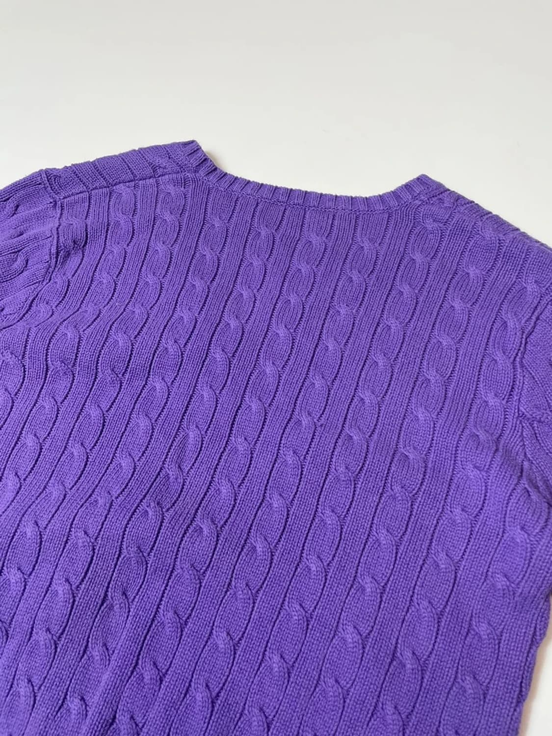 폴로 랄프로렌 스포츠 브이넥 케이블 니트 PN9448 상품이미지5