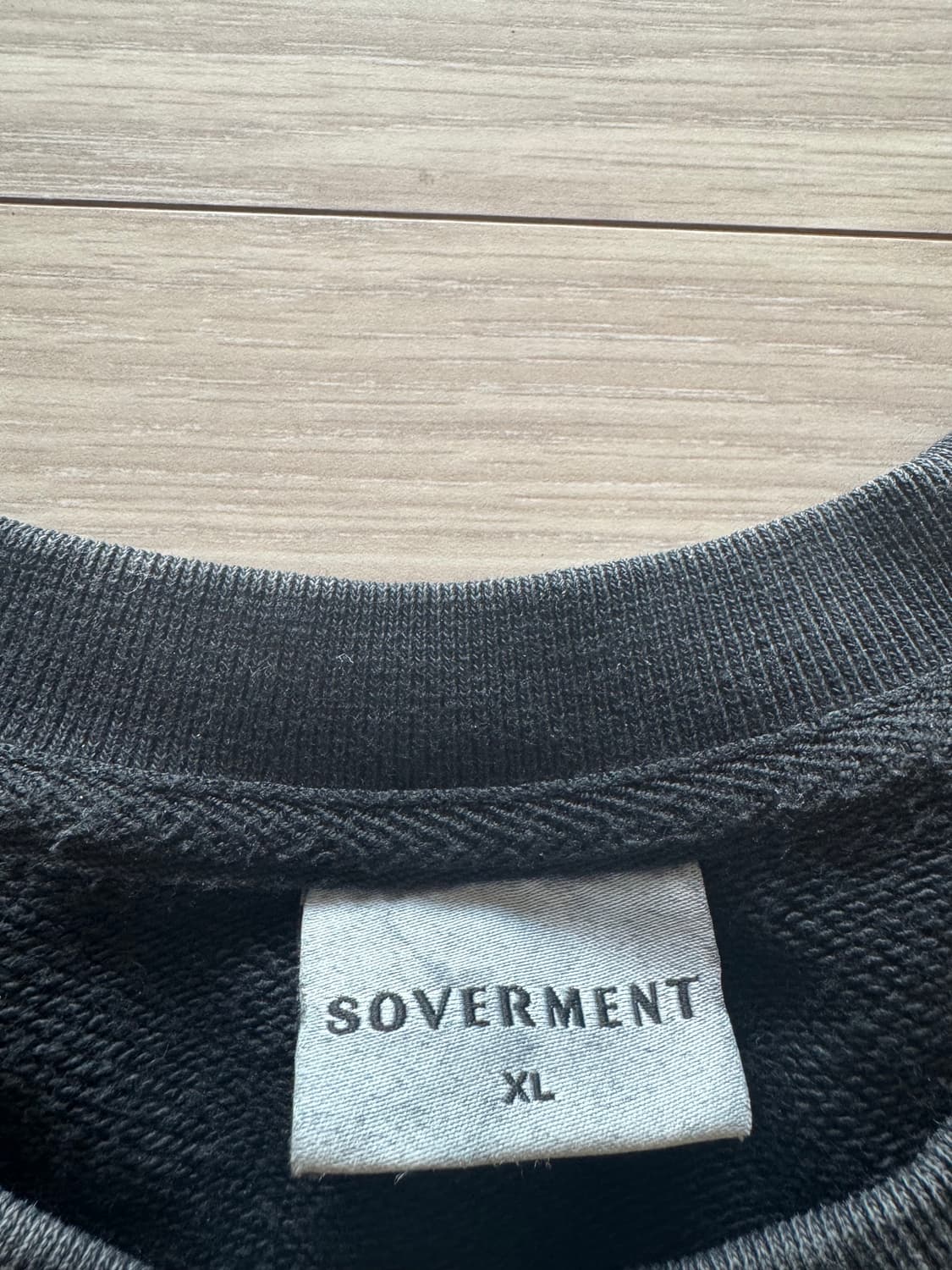 소버먼트 스톤 맨투맨 XL 상품이미지3