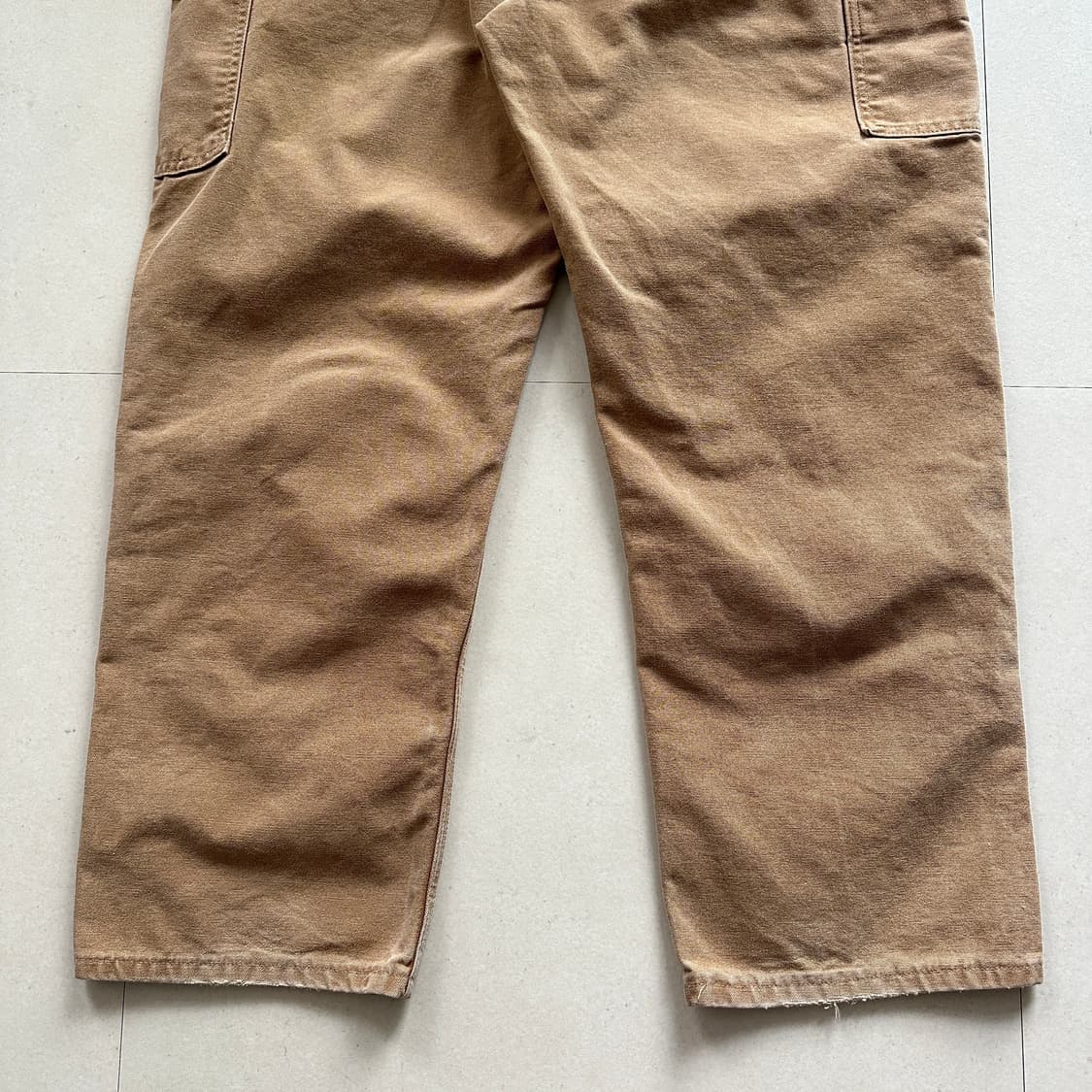 칼하트 B01 BRN MADE IN USA 더블니 워크 팬츠 상품이미지7