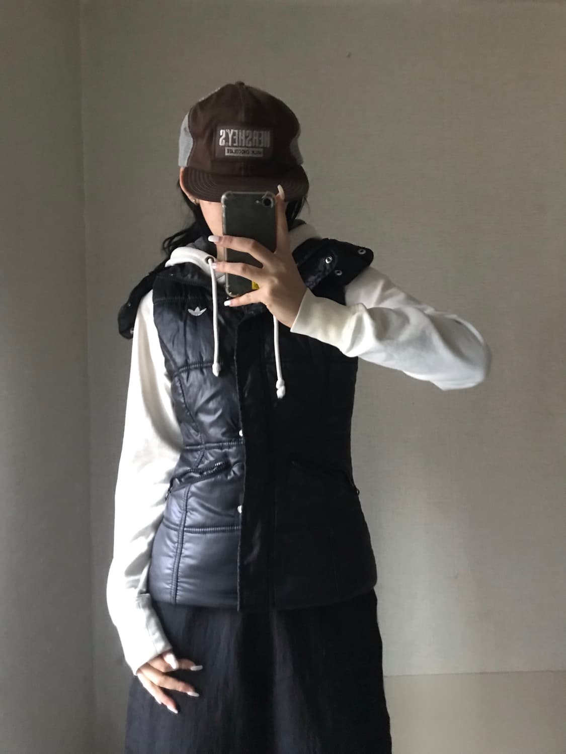 아디다스 블랙 패딩조끼 상품이미지4