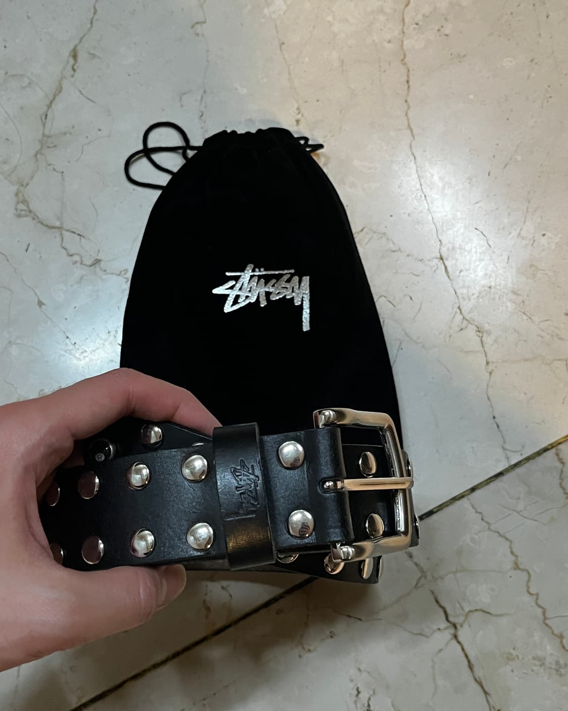 스투시 8볼 스터드 벨트 상품이미지2