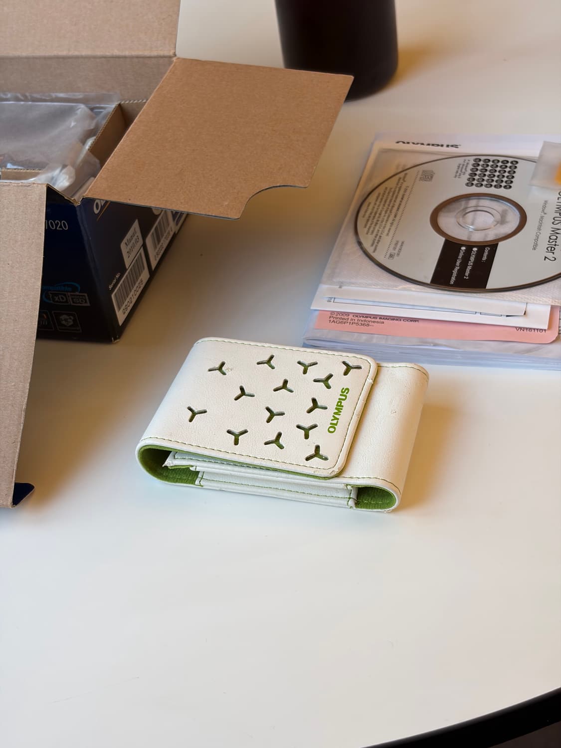 올림푸스 뮤7020/mju 7020 민트급 미사용 빈티지 디카 풀박 판매 상품이미지9