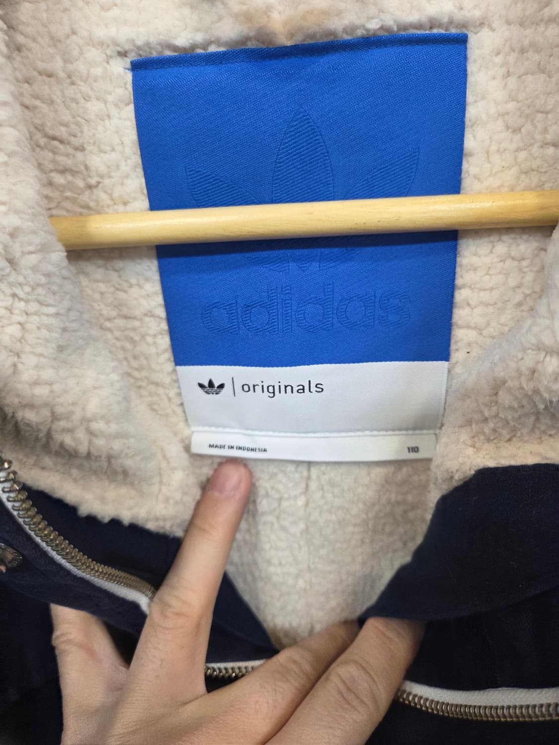 아디다스 m 파카 양털안감 야상자켓 xl 상품이미지3