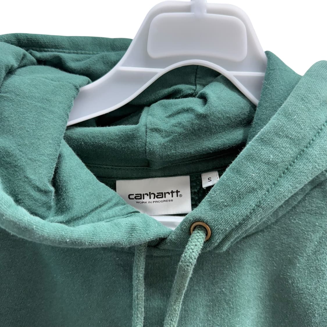 [S] 칼하트 다크그린 후드티 상품이미지5
