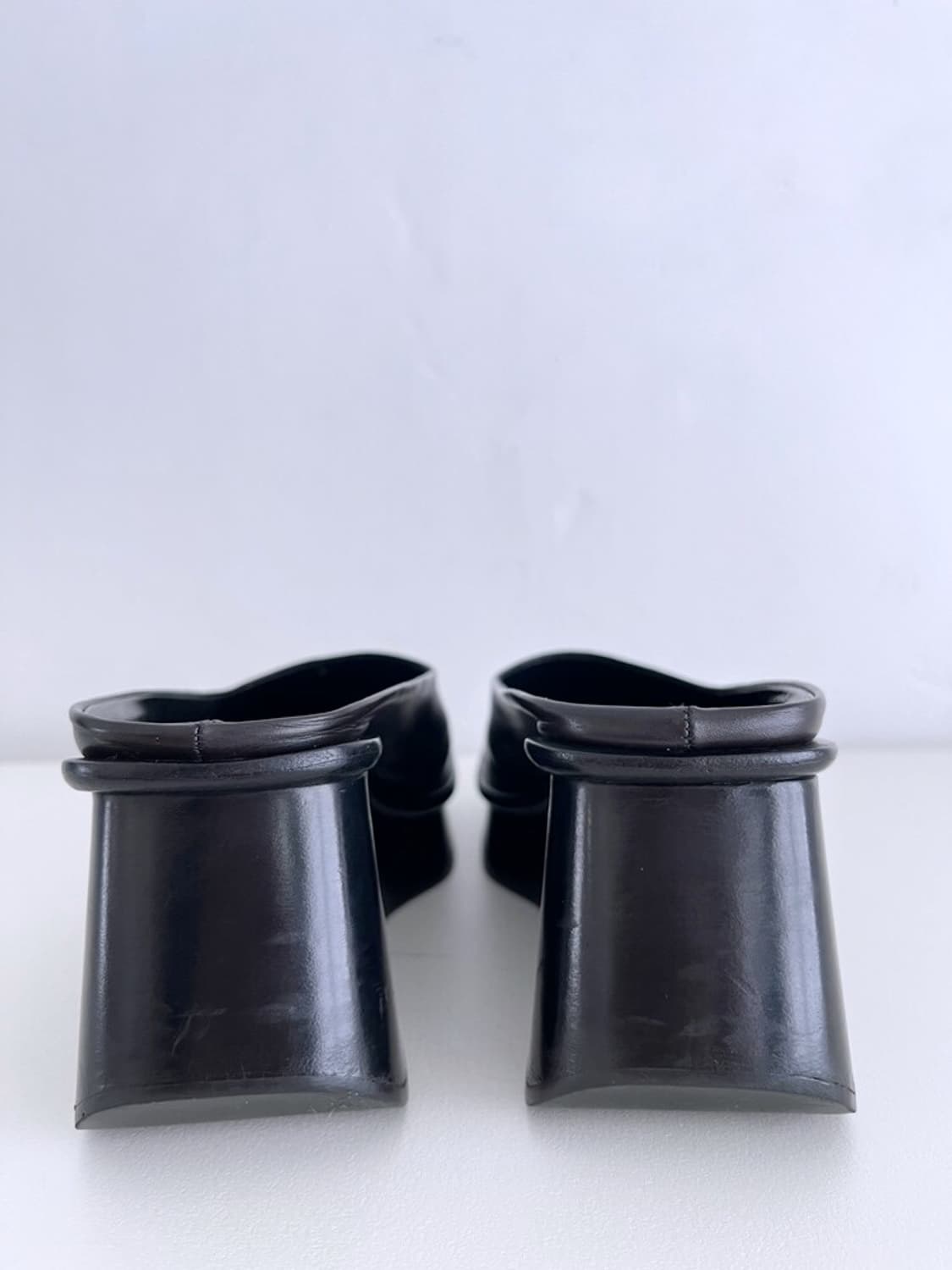 PRADA Platform Wedge Slides (36) 상품이미지3