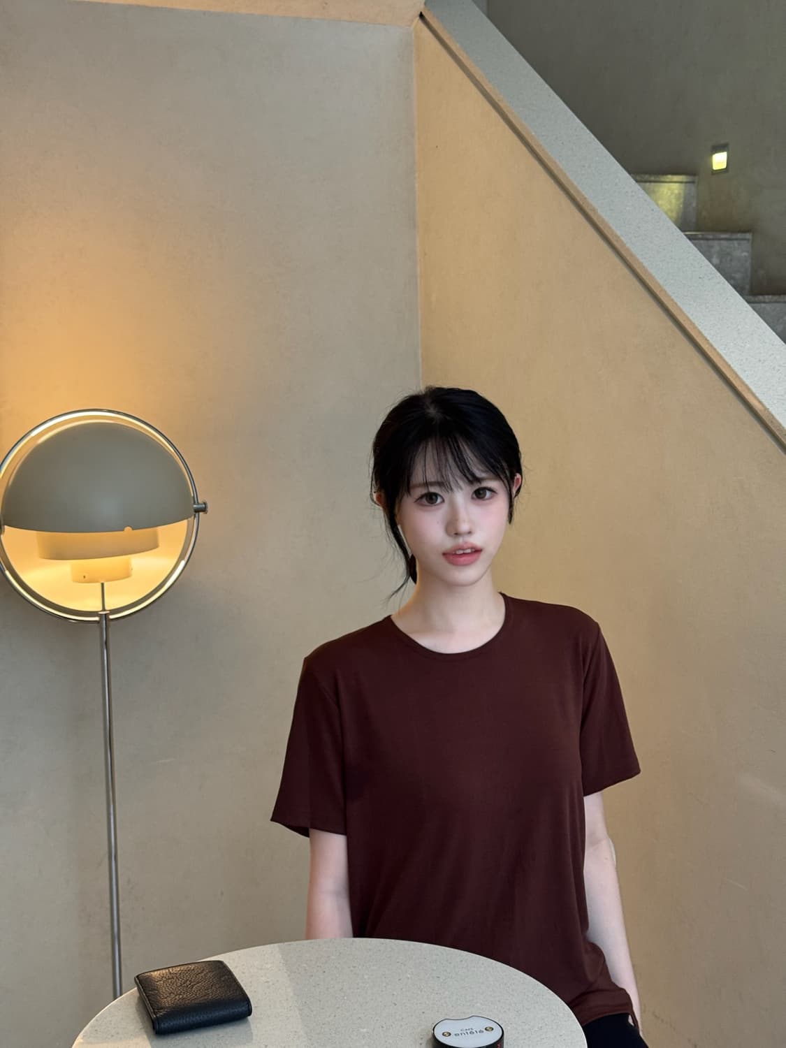 막스마라 브라운 반팔 티셔츠 상품이미지2