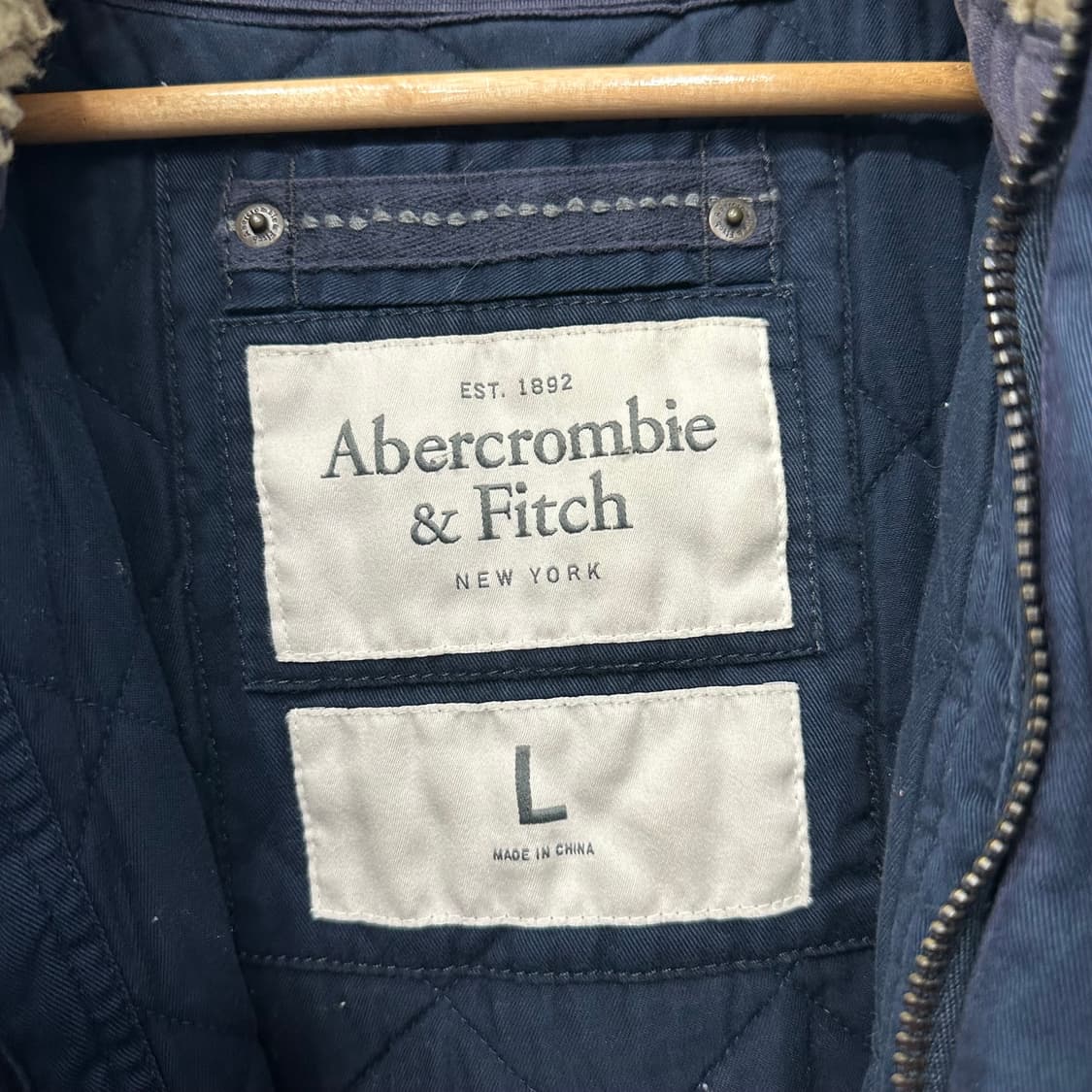 아베크롬비 울프죠 퍼 후드집업 자켓 상품이미지6