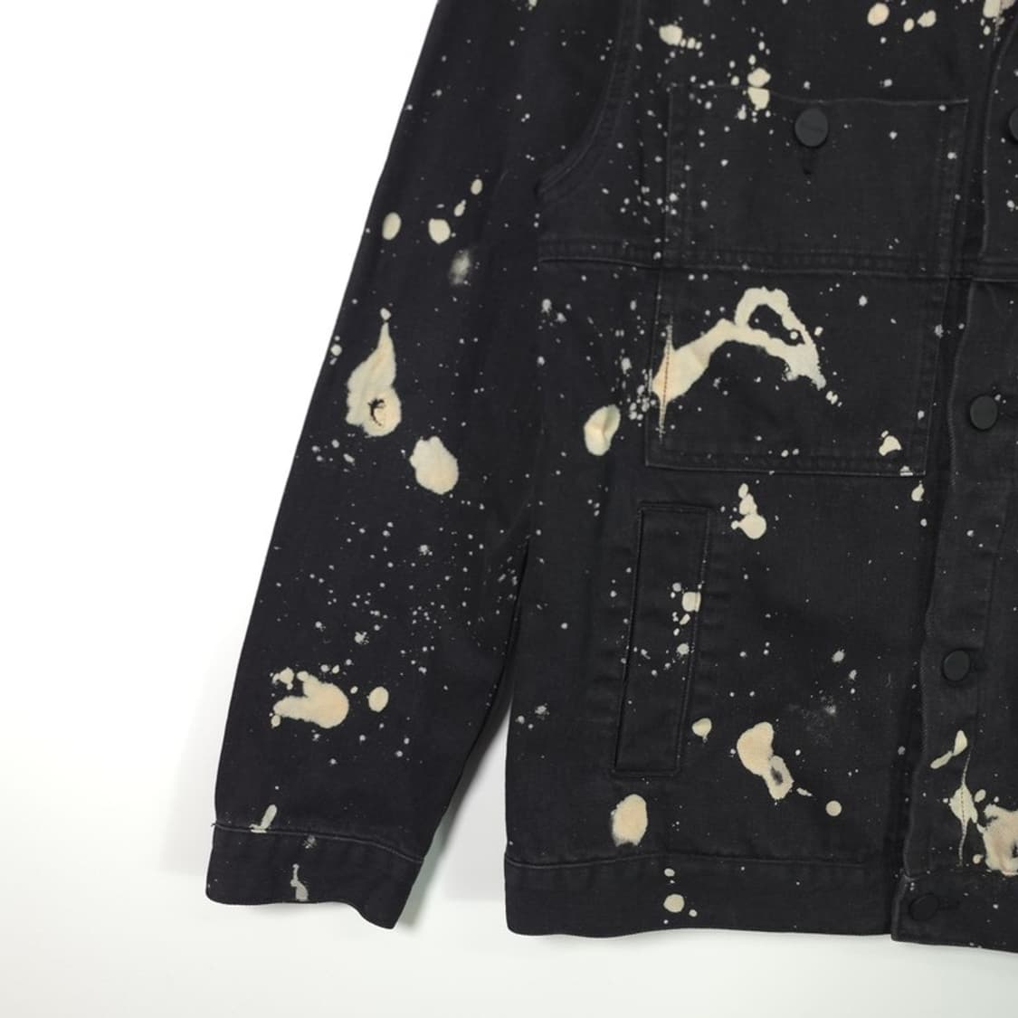 Etudes 페인트 스플래터 블랙 데님 자켓 L 상품이미지5