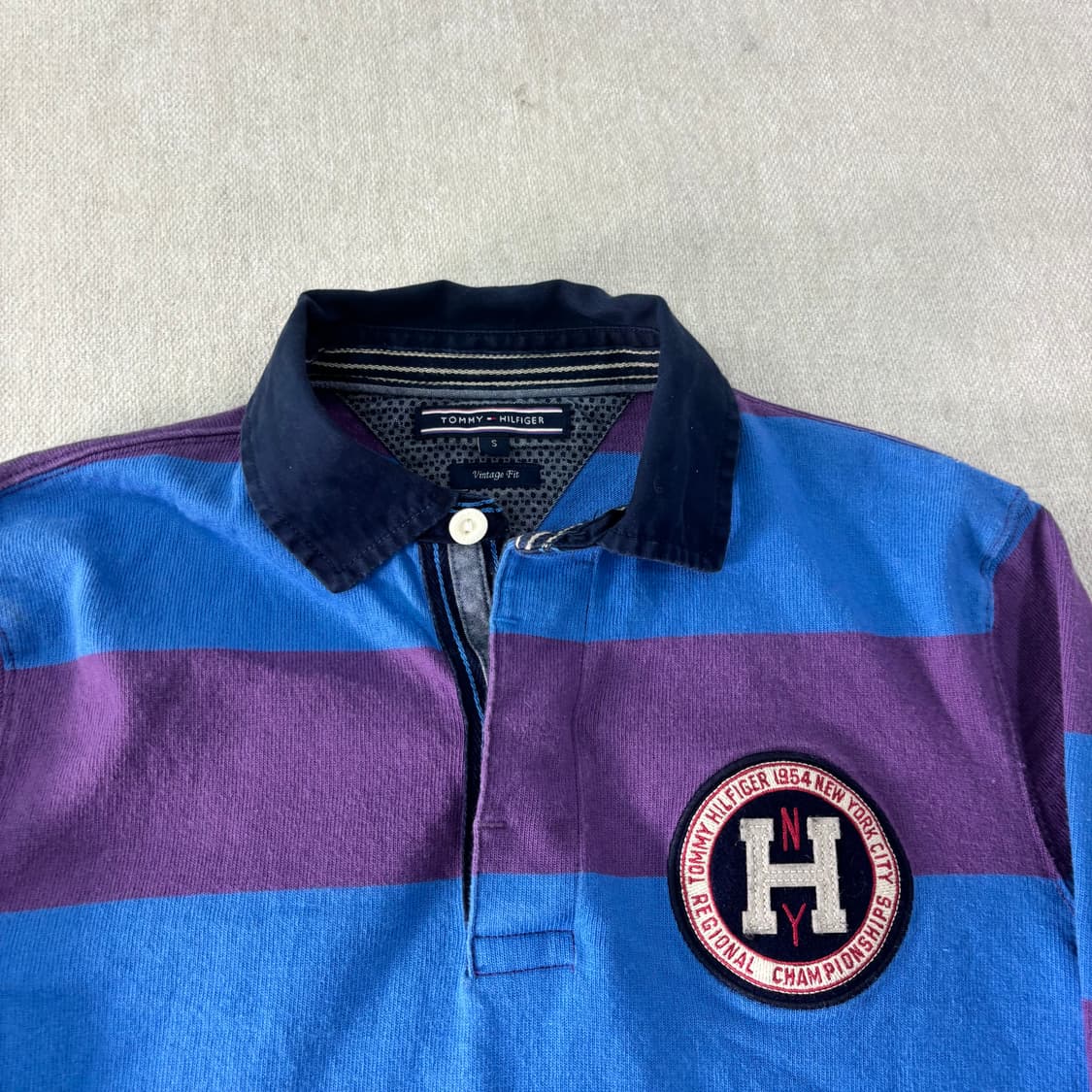 95 타미힐피거 스트라이프 럭비티  상품이미지3