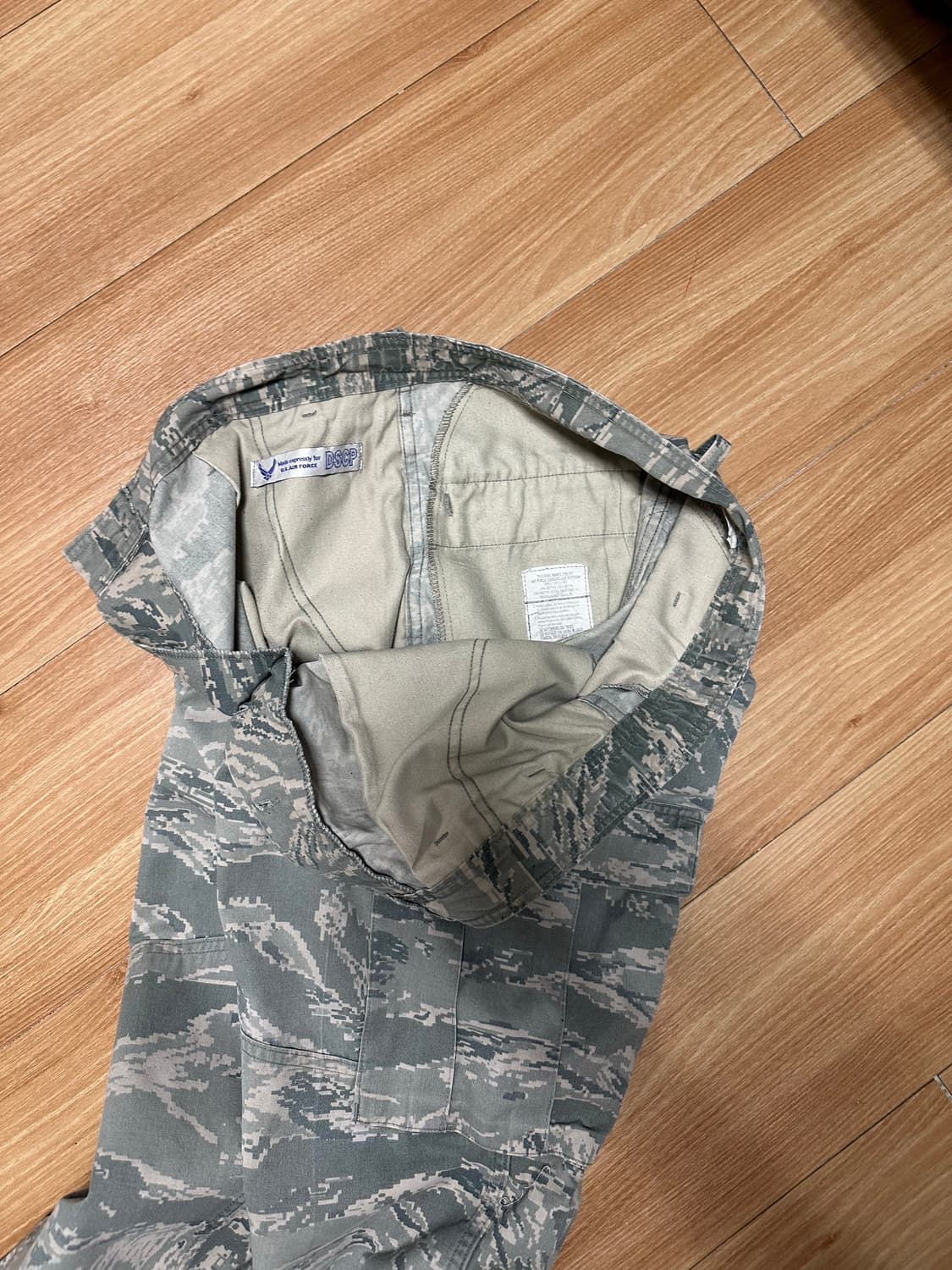 미공군 디지털카모 팬츠 상품이미지3