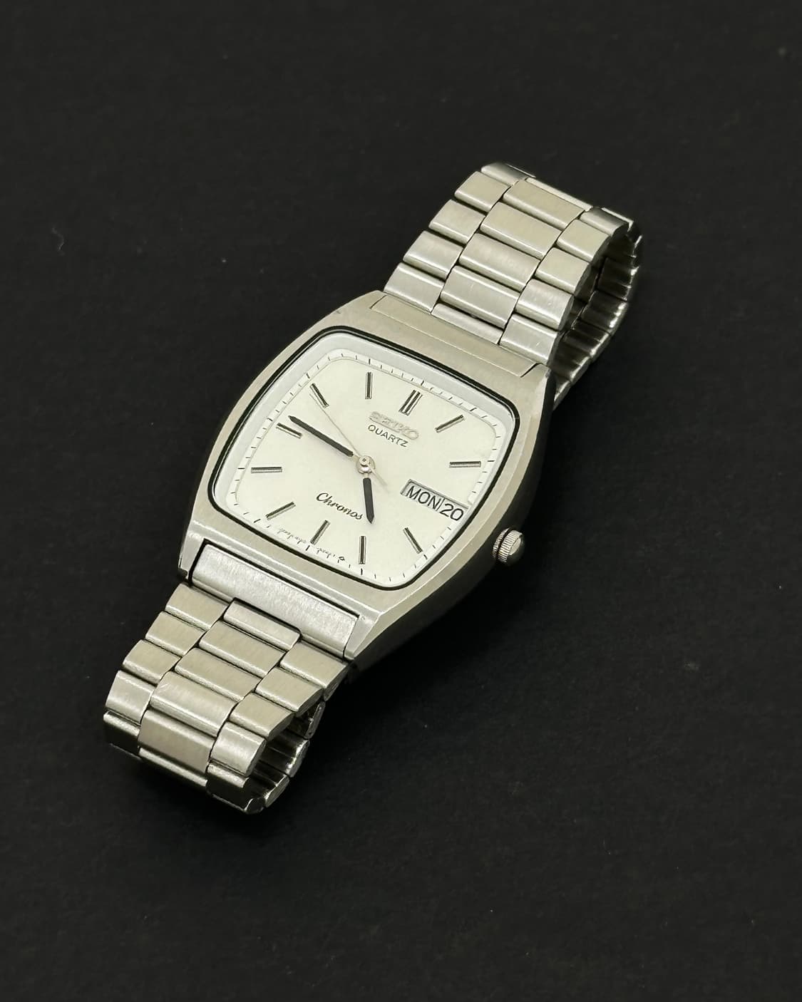 세이코 크로노스 데이데이트 쿼츠 시계 상품이미지3