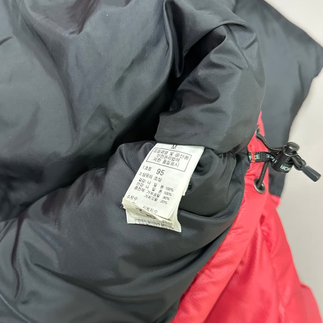 노스페이스 700 눕시 구스다운 패딩조끼 95 상품이미지7