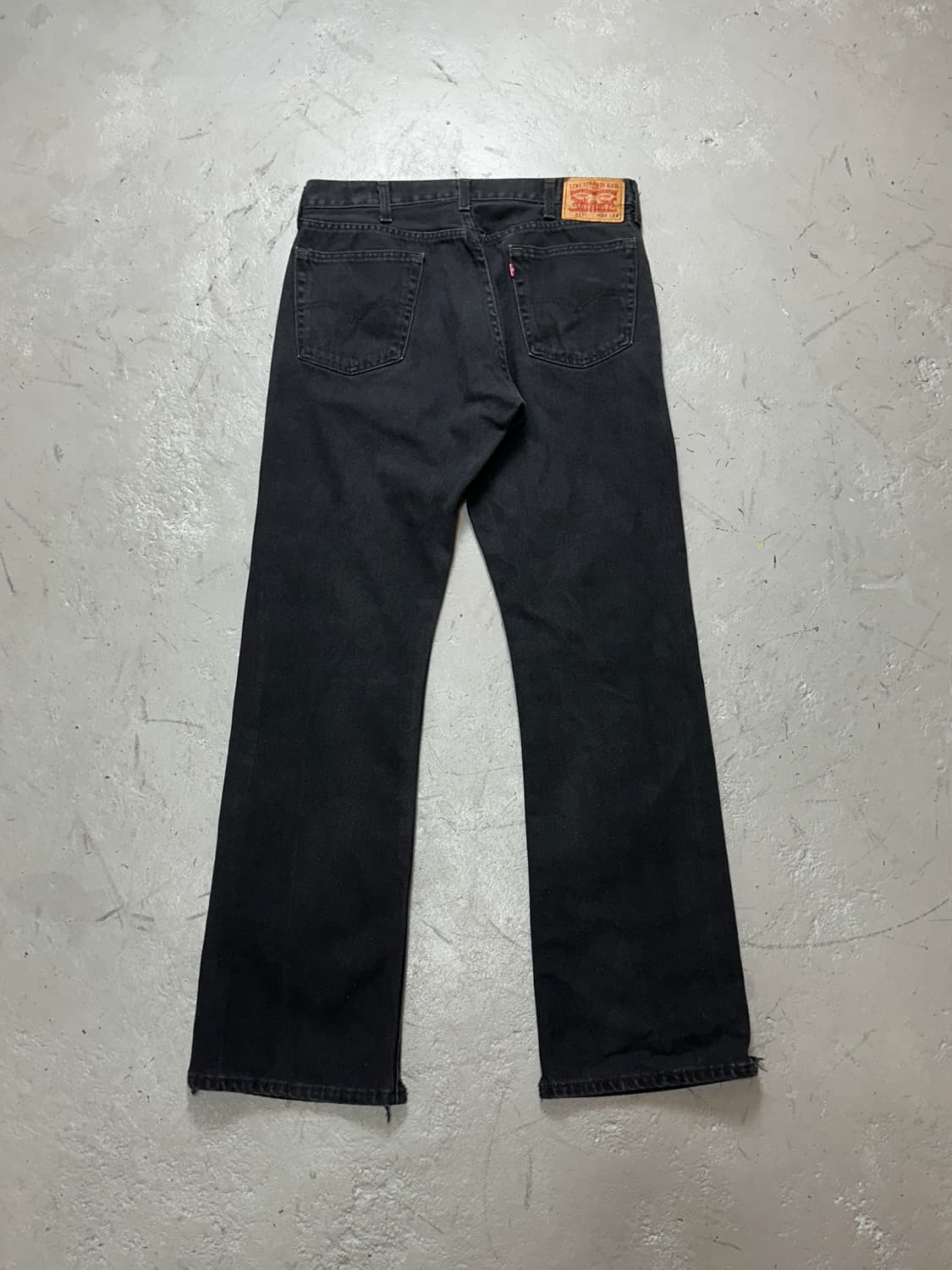 00's 리바이스 517 블랙 부츠컷 플레어진 상품이미지4